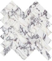 Viola Roccia 1.25x4 Herringbone Mosaic | LA TERRA STONE