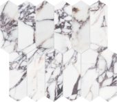 Viola Roccia 2x6 Picket Mosaic | LA TERRA STONE