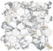 Royal Stoneworks 2" Italian Arabescato Hex | LA TERRA STONE