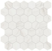 Royal Stoneworks 2" Italian Cream Vein Hex | LA TERRA STONE