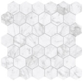 Royal Stoneworks 2" Old World Bianco Hex | LA TERRA STONE