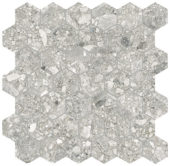 Royal Stoneworks 2" Regal Fossil Vein Hex | LA TERRA STONE