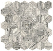 Royal Stoneworks 2" Regal Grey Vein Hex | LA TERRA STONE