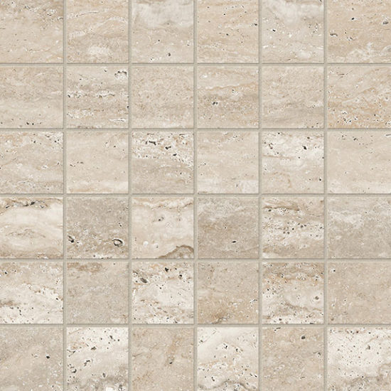 Saturnia 2x2 Mosaic Navona Matte | LA TERRA STONE