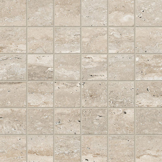 Saturnia 2x2 Mosaic Navona Matte | LA TERRA STONE