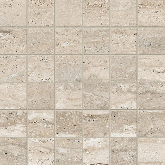 Saturnia 2x2 Mosaic Navona Matte | LA TERRA STONE