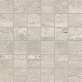Saturnia 2x2 Mosaic Silver Matte | LA TERRA STONE