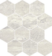 Saturnia 3x3 Hex Roman Matte | LA TERRA STONE