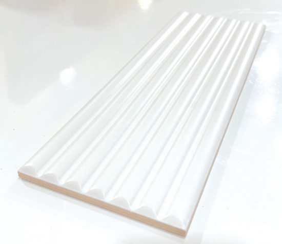 Sausalito 5X13 White  Gloss 02 | LA TERRA STONE