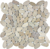 12X12 Flat Driftwood Tan | LA TERRA STONE