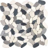 12X12 Flat Tranquil Cool Blend | LA TERRA STONE
