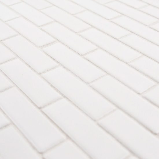 1x3 Brick Porcelain Mosaic | LA TERRA STONE