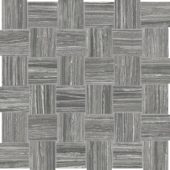 2x2 Carbon Basketweave | LA TERRA STONE