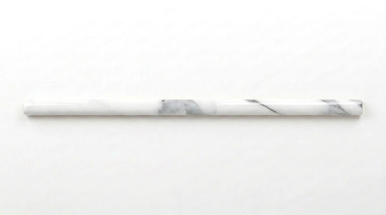 Carrara 0.39X9” Carrara Trim | LA TERRA STONE
