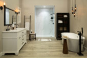 Carrara Marble Gloss Shower Wall Kit 36x60x94 | LA TERRA STONE