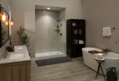 Drift Sand Gloss Shower Wall Kit 32x60x94 | LA TERRA STONE