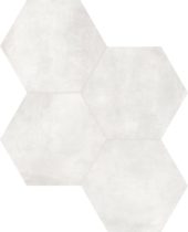 Form 7" Hexagon Ivory | LA TERRA STONE