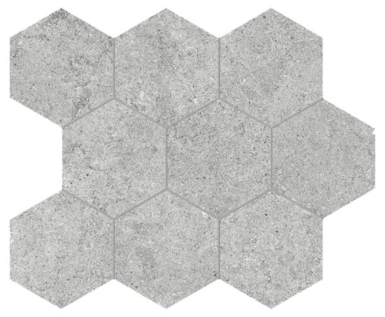 Lithoform 4" Hex Crosscut Twilight | LA TERRA STONE