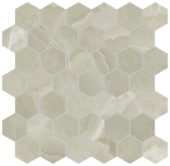 Lustra 2" Hex Onyx Sage Honed | LA TERRA STONE