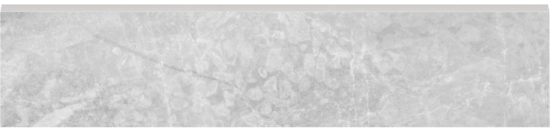 Plata 3x12 Perla Grigia Bullnose Polished