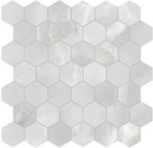 Plata Onyx Crystallo 2 Hexagon Matte | LA TERRA STONE