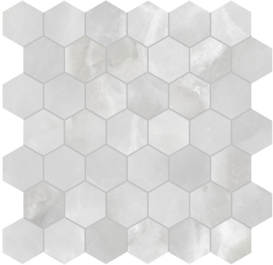 Plata Onyx Crystallo 2 Hexagon Polished