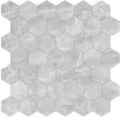 Plata Perla Grigia 2 Hexagon Matte | LA TERRA STONE