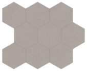 Serena 4" Hex Pewter | LA TERRA STONE