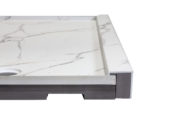 Shower Pan 30x60 Bianco Marble | LA TERRA STONE