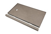 Shower Pan 30x60 Concrete Sand | LA TERRA STONE