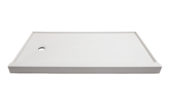 Shower Pan 30x60 Vivid White | LA TERRA STONE
