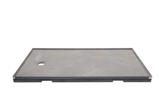 Shower Pan 32x60 Urban Concrete | LA TERRA STONE