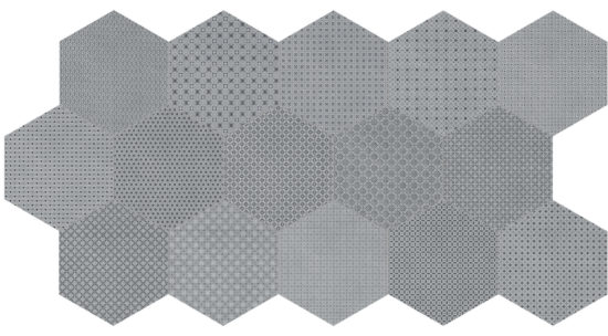 Tapestri 8.5 Cashmere Blend Hexagon | LA TERRA STONE