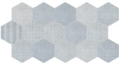 Tapestri 8.5 Denim Blend Hexagon | LA TERRA STONE