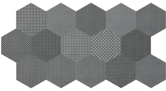 Tapestri 8.5 Silk Blend Hexagon | LA TERRA STONE