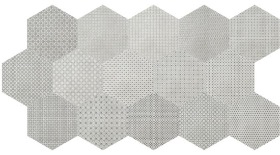 Tapestri 8.5 Wool Blend Hexagon | LA TERRA STONE